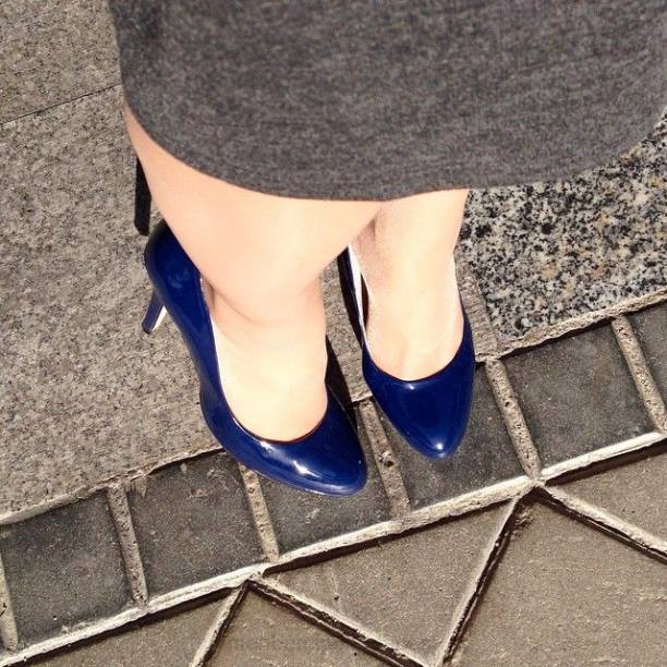 farnaby sötétkék Menbur nők magassarkú 242F4591