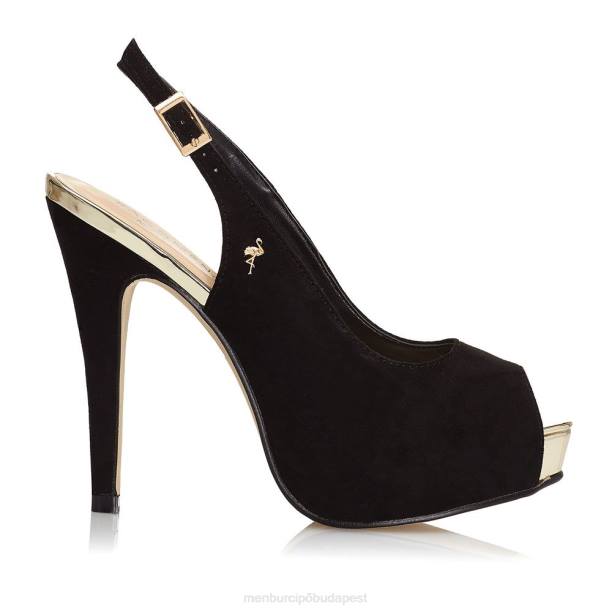 filodendro fekete Menbur nők magassarkú 242F4279