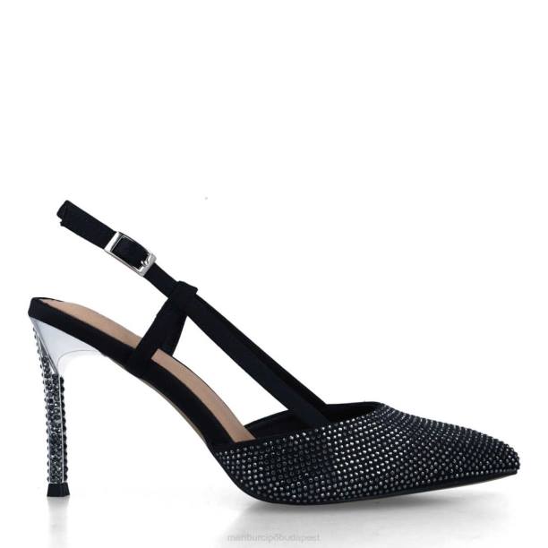 gaspeita fekete Menbur nők magassarkú 242F808