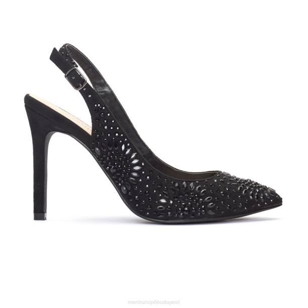 genari fekete Menbur nők magassarkú 242F4355