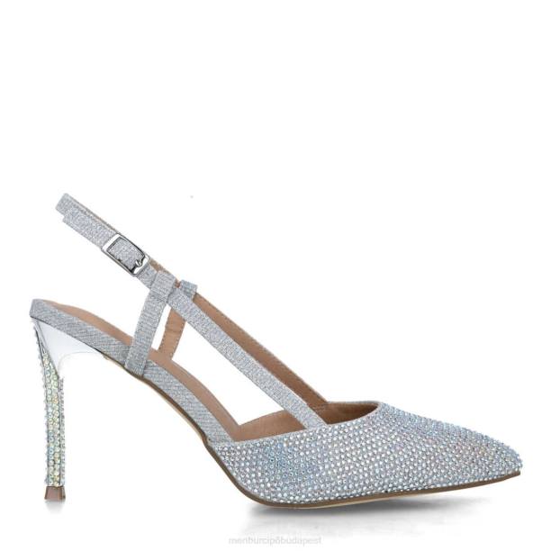 goshenita ezüst Menbur nők magassarkú 242F4865