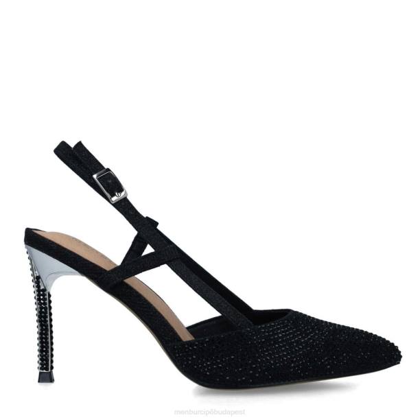 goshenita fekete Menbur nők magassarkú 242F1232
