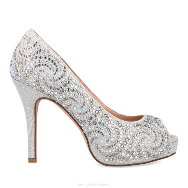 grauson ezüst Menbur nők magassarkú 242F4075