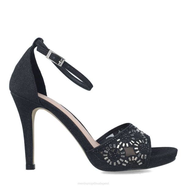 hambergita fekete Menbur nők magassarkú 242F3890