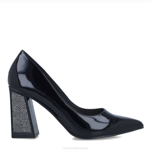 hematita fekete Menbur nők magassarkú 242F3778