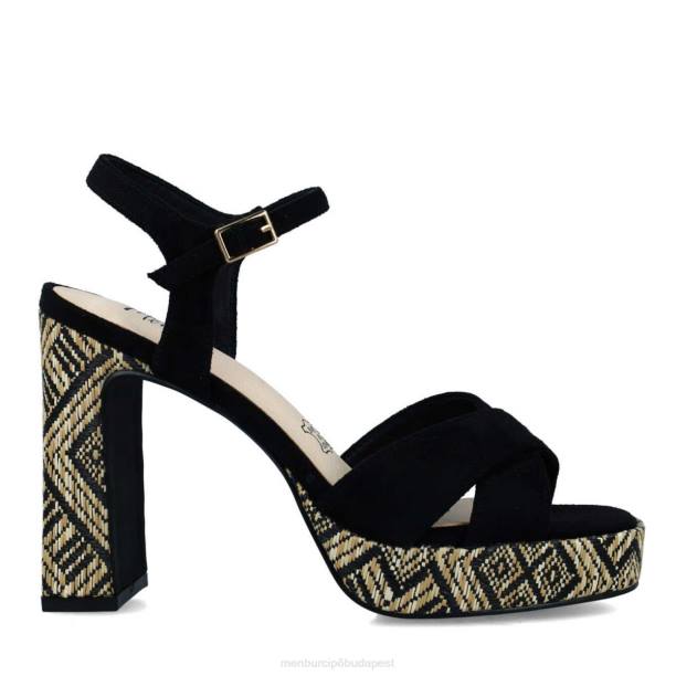 hiades fekete Menbur nők magassarkú 242F1277