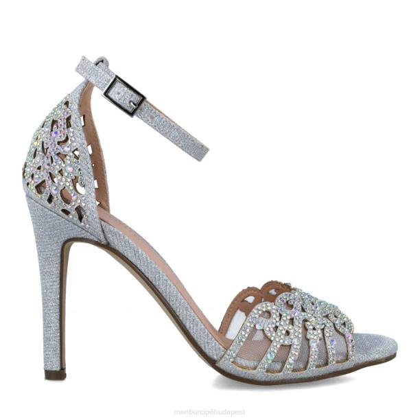 hiddenita ezüst Menbur nők magassarkú 242F3768