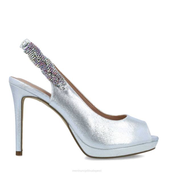 hipatia ezüst Menbur nők magassarkú 242F3961