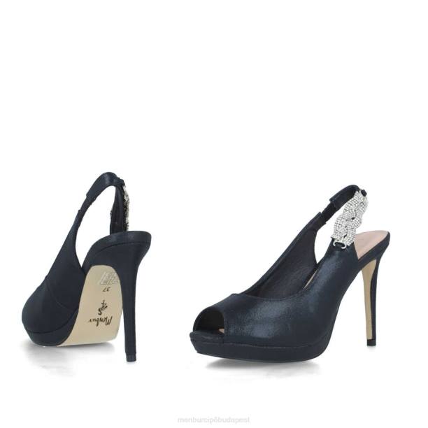 hipatia fekete Menbur nők magassarkú 242F832