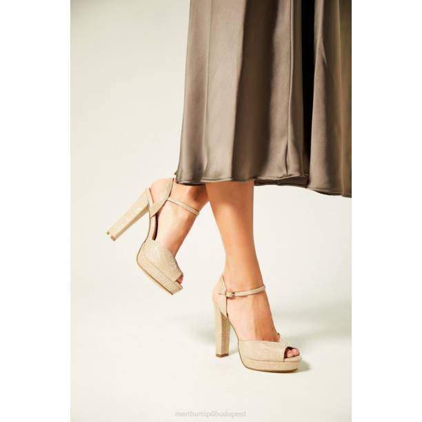 kamaeleon Arany Menbur nők magassarkú 242F1286