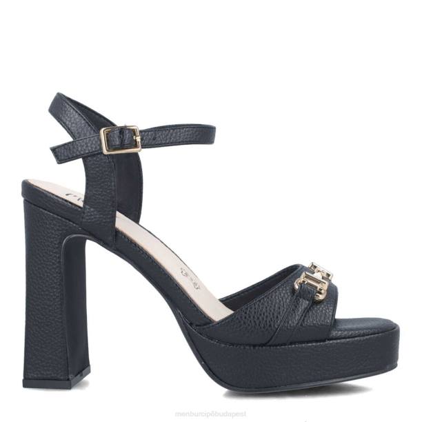 korall fekete Menbur nők magassarkú 242F3837