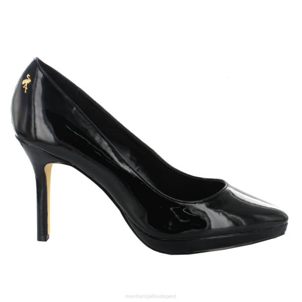 korszak fekete Menbur nők magassarkú 242F4542