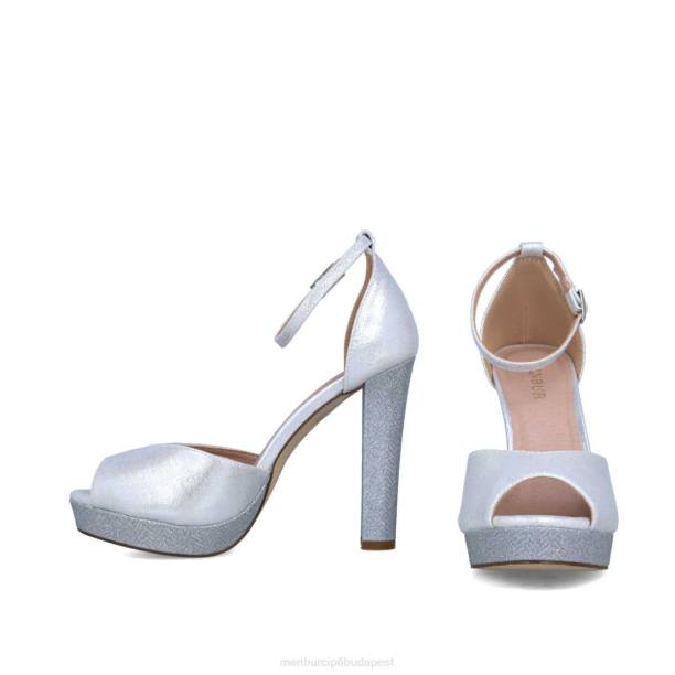 lapislazuli ezüst Menbur nők magassarkú 242F3835