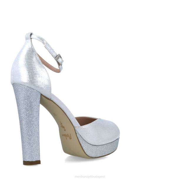 lapislazuli ezüst Menbur nők magassarkú 242F3835