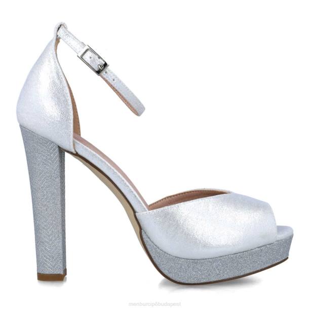 lapislazuli ezüst Menbur nők magassarkú 242F3835