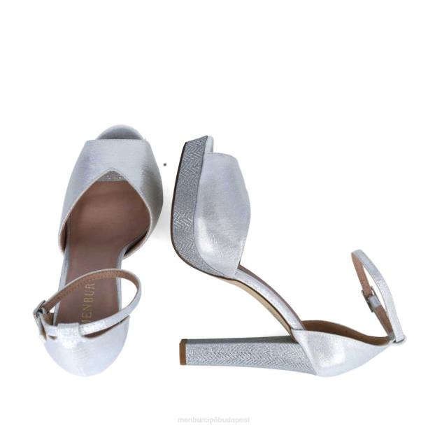 lapislazuli ezüst Menbur nők magassarkú 242F3835