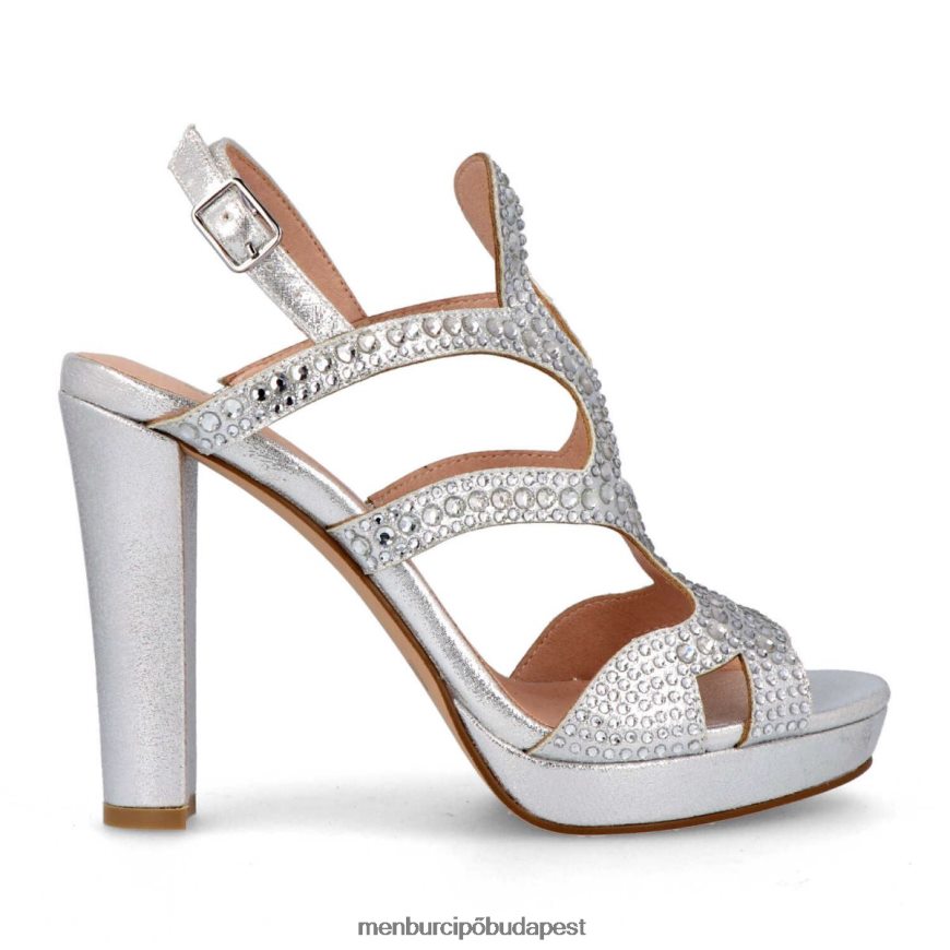 lomellina ezüst nők Menbur magassarkú 8HTBV5308