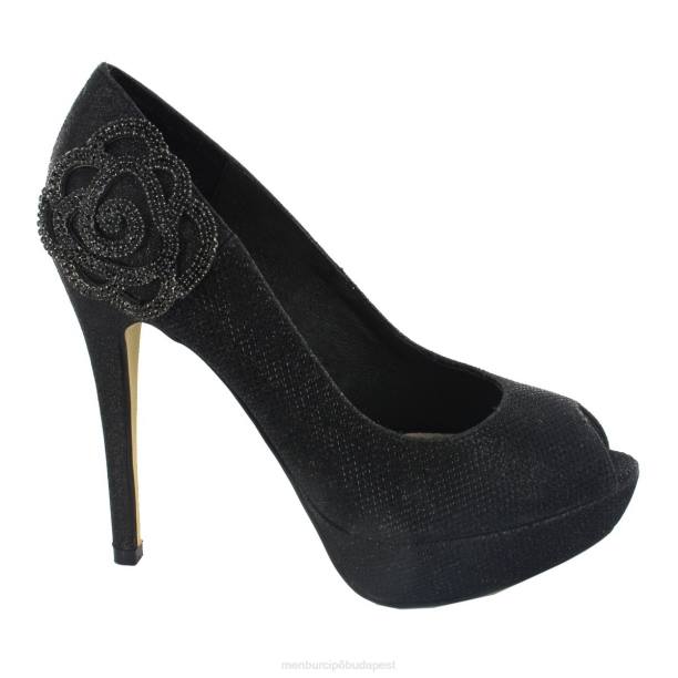 luisiana fekete Menbur nők magassarkú 242F1174