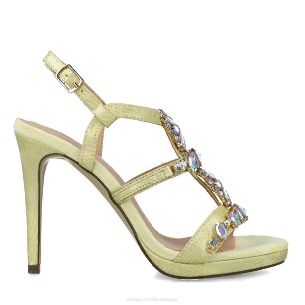 medúza sárga Menbur nők magassarkú 242F3945