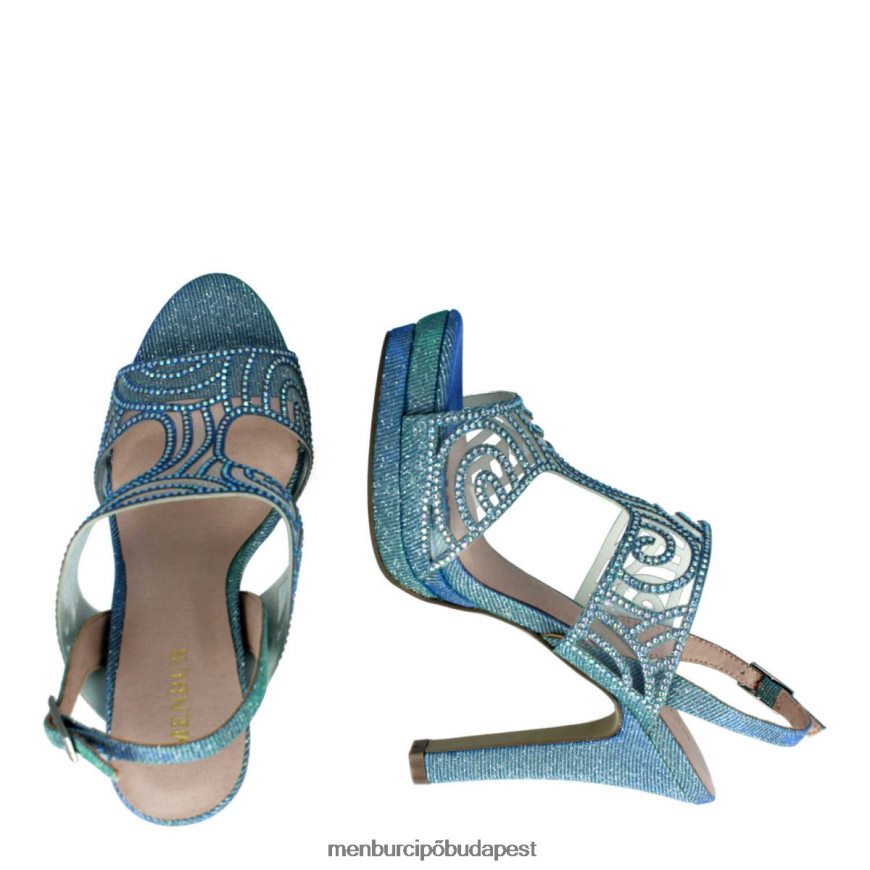 milánói azul medio nők Menbur magassarkú 8HTBV4990