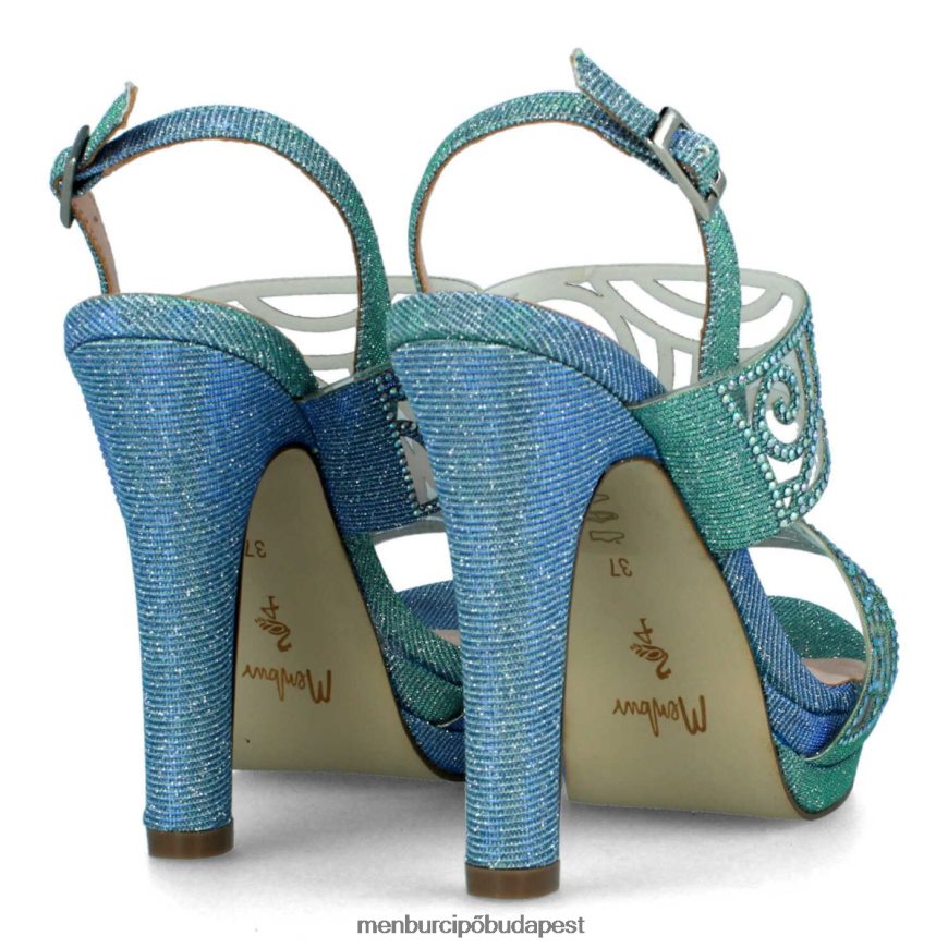 milánói azul medio nők Menbur magassarkú 8HTBV4990