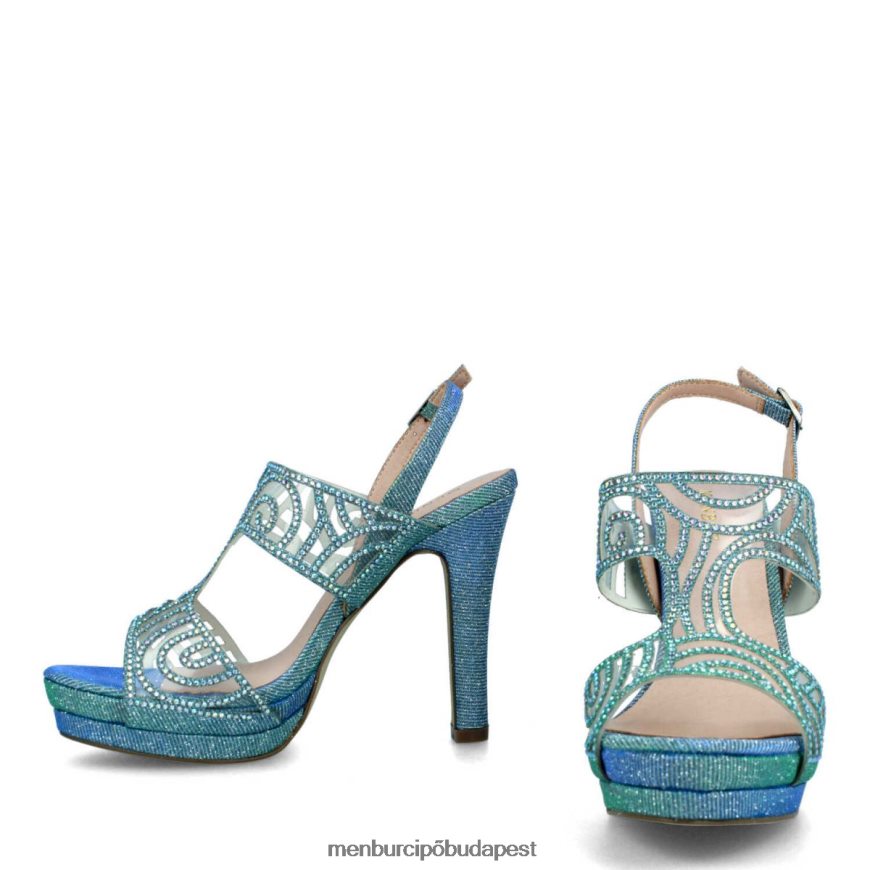 milánói azul medio nők Menbur magassarkú 8HTBV4990