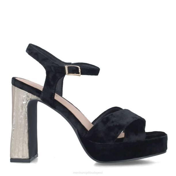 nuummita fekete Menbur nők magassarkú 242F1309