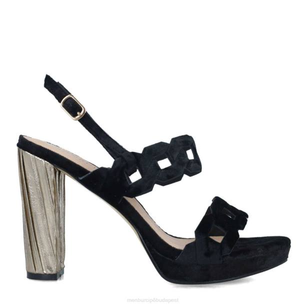 nuummita fekete Menbur nők magassarkú 242F786