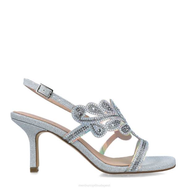 obsidiana ezüst Menbur nők magassarkú 242F3906