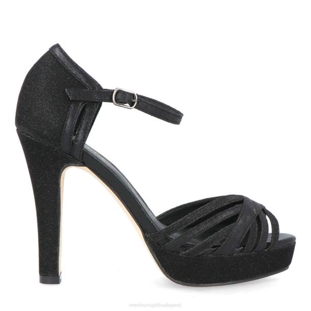 onorato fekete Menbur nők magassarkú 242F4099