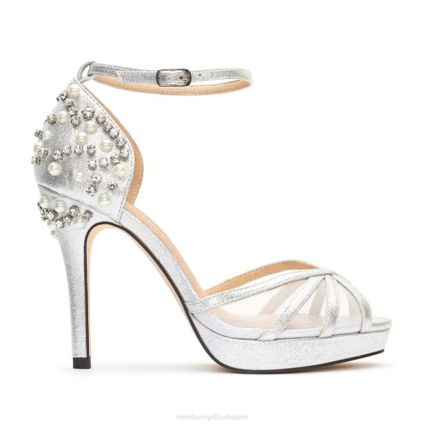 parma ezüst Menbur nők magassarkú 242F4554