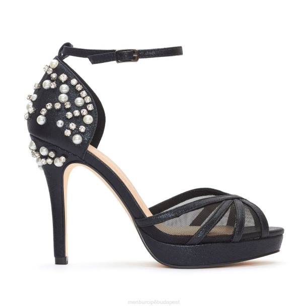 parma fekete Menbur nők magassarkú 242F1105