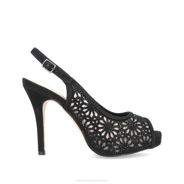 paterno fekete Menbur nők magassarkú 242F1001