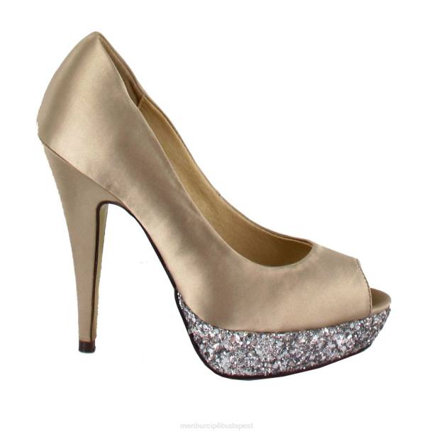 pousseur bézs Menbur nők magassarkú 242F3812