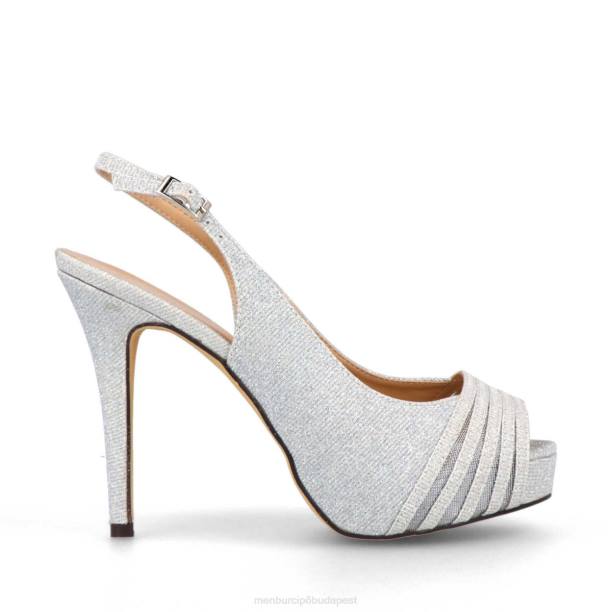 pozuelo ezüst Menbur nők magassarkú 242F1038