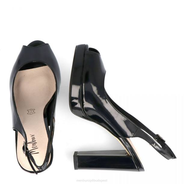 rizzuti fekete Menbur nők magassarkú 242F4373