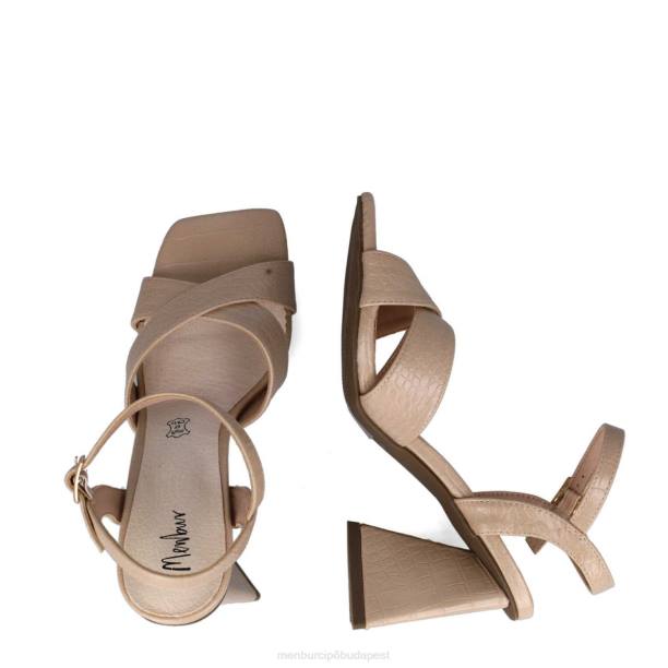 rubelita bézs Menbur nők magassarkú 242F3893