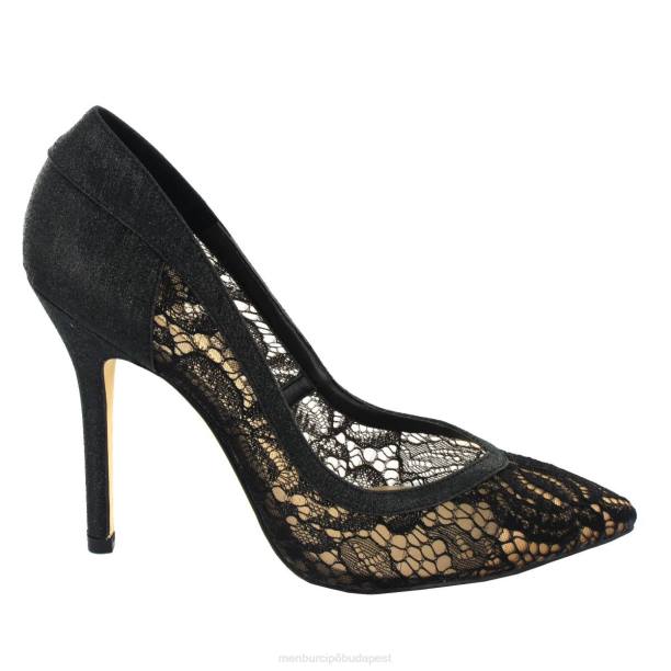 saláta fekete Menbur nők magassarkú 242F1237