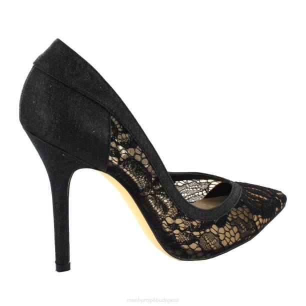 saláta fekete Menbur nők magassarkú 242F1237