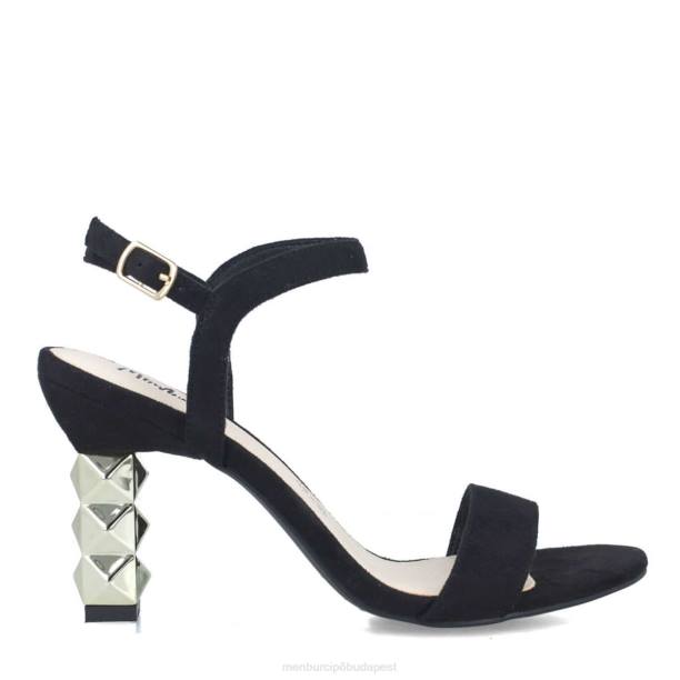 serafinita fekete Menbur nők magassarkú 242F3791