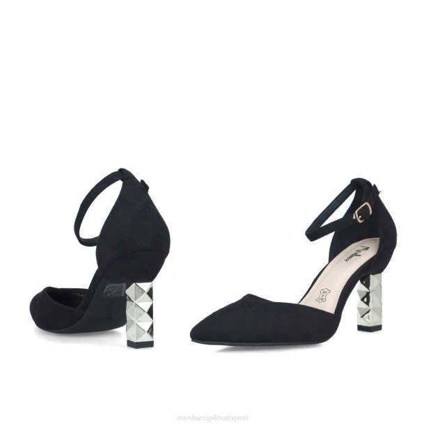 serafinita fekete Menbur nők magassarkú 242F3859