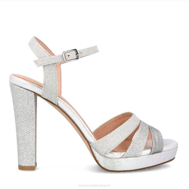 silentina ezüst Menbur nők magassarkú 242F4152