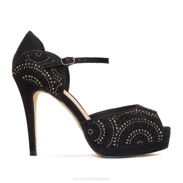 stanga fekete Menbur nők magassarkú 242F4312
