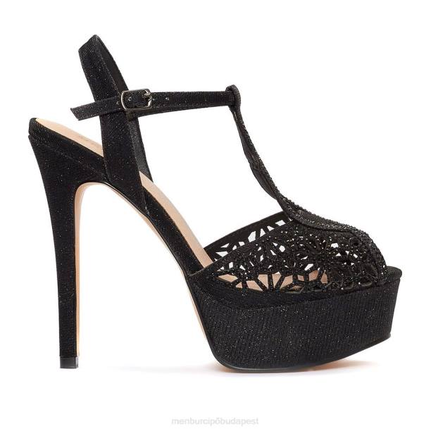 tarano fekete Menbur nők magassarkú 242F4140