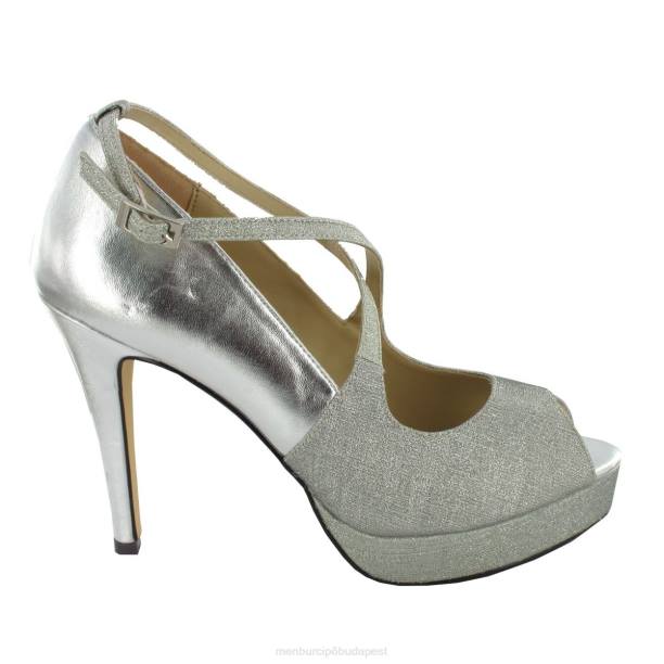teba ezüst Menbur nők magassarkú 242F1186