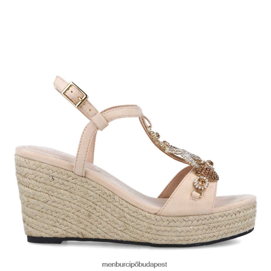 telesforo bézs nők Menbur magassarkú 8HTBV5510