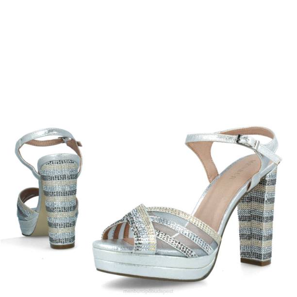 teolo ezüst Menbur nők magassarkú 242F4188