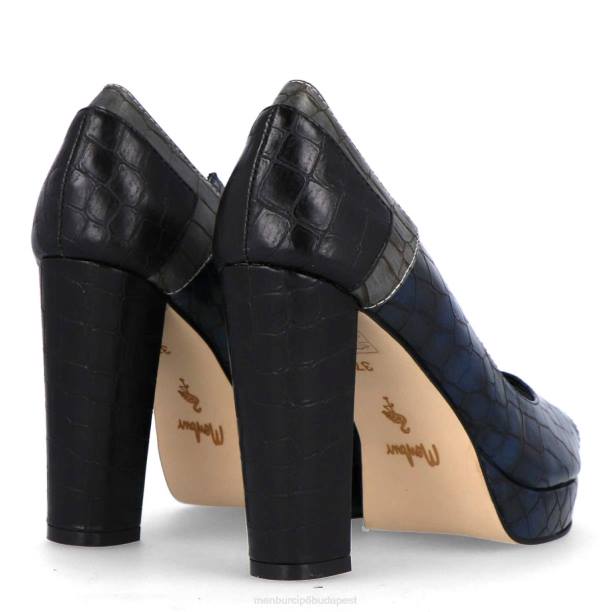 áthalad sötétkék Menbur nők magassarkú 242F4303