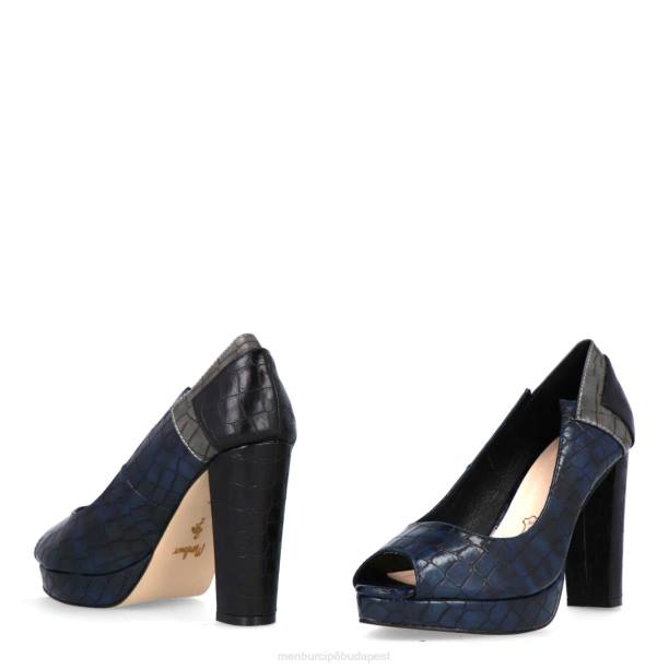 áthalad sötétkék Menbur nők magassarkú 242F4303