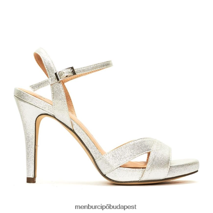 tufo ezüst nők Menbur magassarkú 8HTBV5026